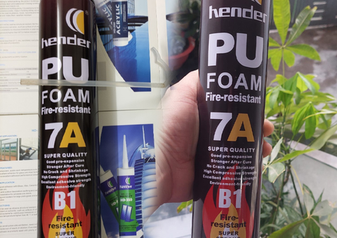 Foam bọt nở Hender PU7A – chống cháy B1 - 1/3