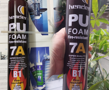 Foam bọt nở Hender PU7A – chống cháy B1