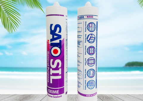 Keo silicone trung tính Satosil N500 - 1/3