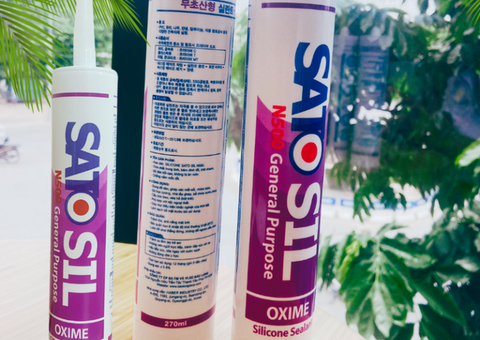 Keo silicone trung tính Satosil N500 - 2/3