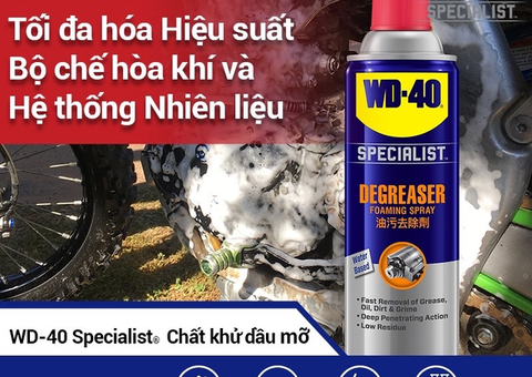 Chất tẩy rửa dầu mỡ máy và động cơ WD-40 - 3/3