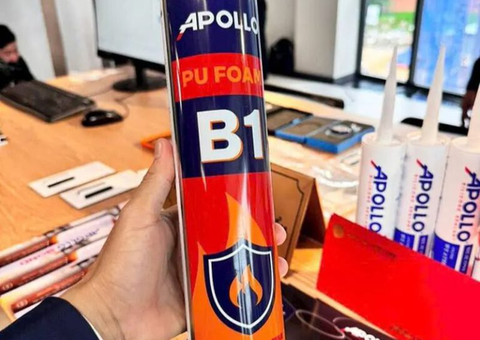 Keo bọt nở chống cháy Apollo PU Foam B1 - 1/3