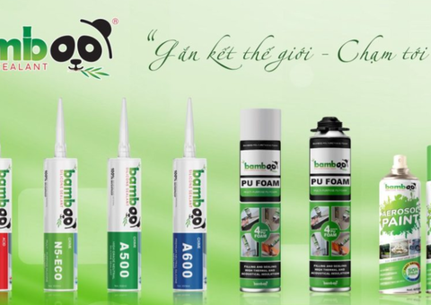 Keo silicone trung tính Bamboo A500 - 3/4
