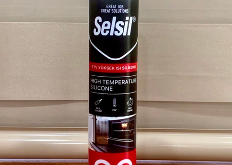 Keo silicone chịu nhiệt Selsil RTV - 1/3
