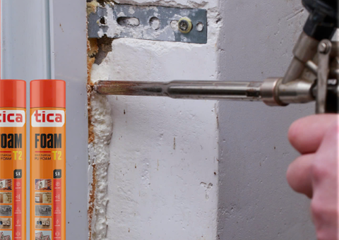 Keo bọt nở Tica PU Foam T2 - 2/3