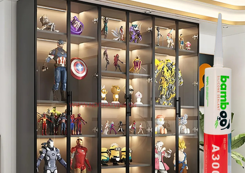 Keo silicone Bamboo Sealant Acid A300 - 2/3