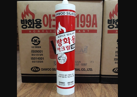 KEO SILICONE CHỐNG CHÁY DAWOOSIL 1199A HÀN QUỐC - 3/5