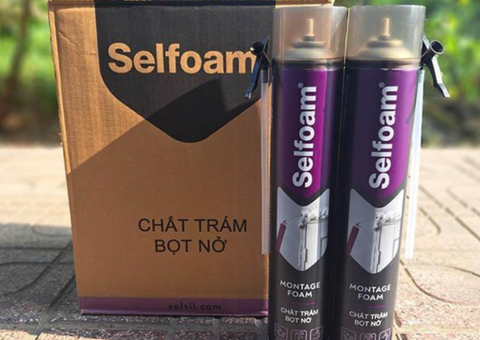 Keo bọt cách âm cách nhiệt Selfoam 750ml dạng vòi - 1/3