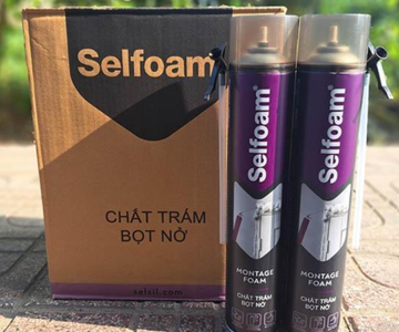 Keo bọt cách âm cách nhiệt Selfoam 750ml dạng vòi