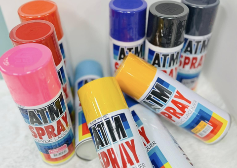 Chuyên Bán Sơn Xịt ATM A226 Màu Cam 400ml Chính Hãng – Giao Hàng Toàn Quốc - 1/4