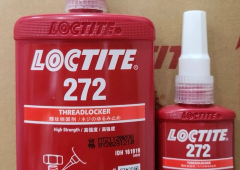 Keo khóa ren Loctite 272 – Khóa chặt, chịu nhiệt cao, dùng cho bu lông lớn - 1/3