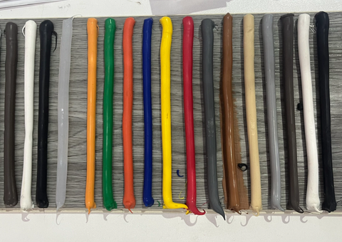 Keo Silicone A500 Plus Màu Đặc Biệt: đỏ, cam, vàng, xanh lá, xanh dương - 1/5