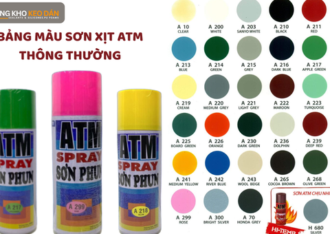 Sơn xịt ATM - 2/5