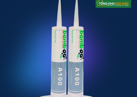 Bamboo Acrylic Sealant A100 - Chất Trám Acrylic Cao Cấp Giá Sỉ Toàn Quốc