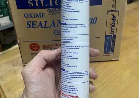 Keo silicone trung tính Apollo A600 - 2/6