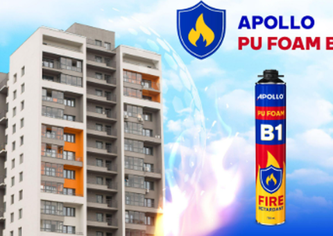 Keo Bọt Nở Chống Cháy Apollo PU Foam B1 – Chuyên Gia Bảo Vệ Công Trình! - 1/3