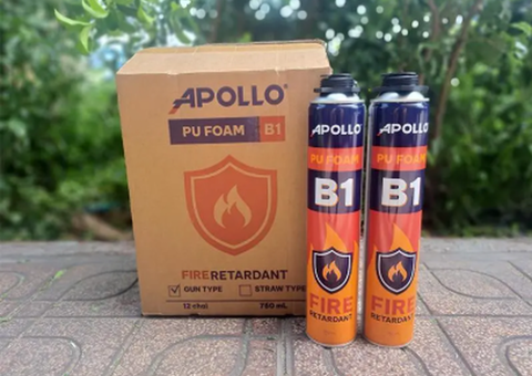 Keo Bọt Nở Chống Cháy Apollo PU Foam B1 – Chuyên Gia Bảo Vệ Công Trình! - 2/3