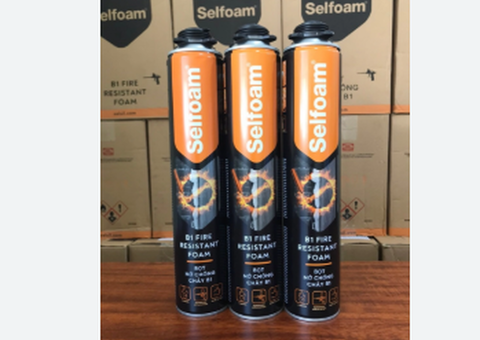 Bọt Nở Chống Cháy Selfoam B1 – Giải Pháp Hoàn Hảo Cho An Toàn Công Trình! - 1/4