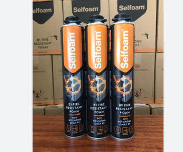 Bọt Nở Chống Cháy Selfoam B1 – Giải Pháp Hoàn Hảo Cho An Toàn Công Trình!