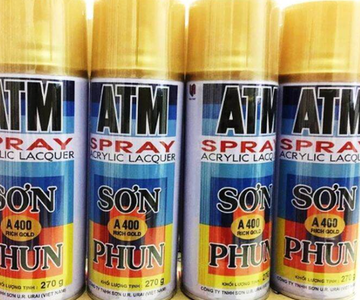 Chuyên cung cấp sơn xịt ATM A400 – Vàng đồng (Rich Gold)