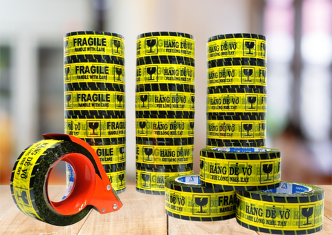 Phân phối số lượng lớn băng dính “HÀNG DỄ VỠ” - bám dính tốt, đầy đủ kích thước - 1/4