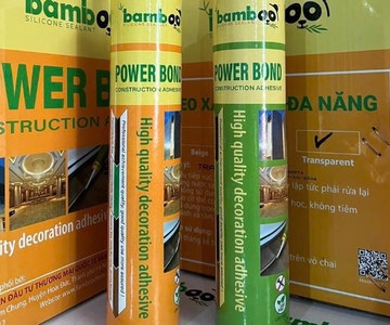 Chuyên phân phối keo dán đa năng BamBoo Powerbond - Dán alu hiệu quả