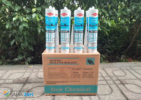 Keo Dowsil Glass & Metal Silicone Sealant -dán kính và kim loại hiệu suất cao - 2/2