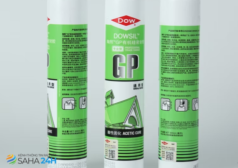 Keo Silicone Đa Năng Dow Corning DOWSIL GP – Giải Pháp Kết Dính Hiệu Quả Cho Nhiều Ứng Dụng"