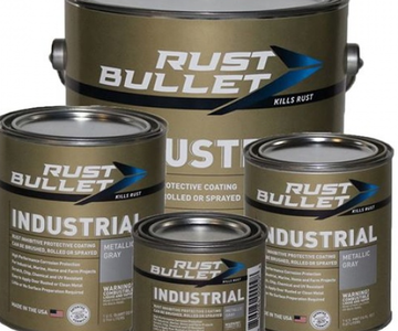Sơn Chịu Ma Sát Cao Rust Bullet Industrial – Bảo Vệ Kim Loại Trên 10 Năm, Không Cần Làm Sạch Bề Mặt!