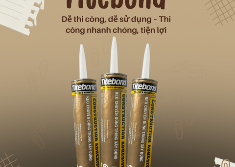 Keo titebond keo dán đa năng phù hợp cho mọi loại vật liệu -  Titebond Heavy Duty - 2/6
