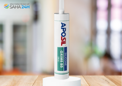 Keo Silicone Aposil Oxime S5 – Trung tính, bám dính bền bỉ cho xây dựng và kính