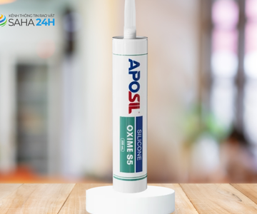 Keo Silicone Aposil Oxime S5 – Trung tính, bám dính bền bỉ cho xây dựng và kính