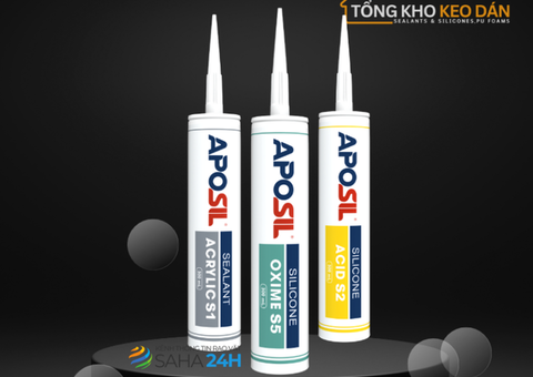 Keo Silicone Aposil Oxime S5 – Trung tính, bám dính bền bỉ cho xây dựng và kính - 2/2