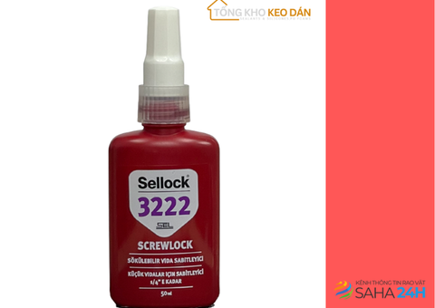Keo khóa ren Selock 3222 – Giải pháp chống tuột ren, rung lắc hiệu quả