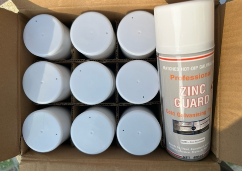 Tổng kho sơn mạ kẽm lạnh Zinc Guard 151 (ZG151 400ml) chính hãng - Giao hàng toàn quốc - 4/5