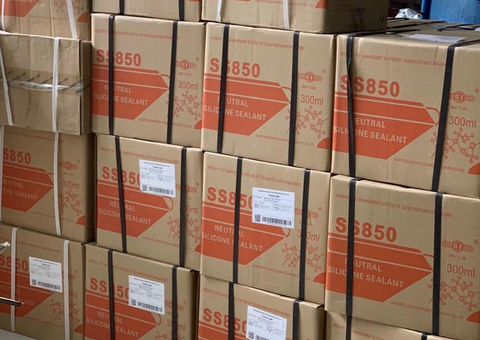 Keo silicone trung tính 300ml Baiyun SS850 - 3/4