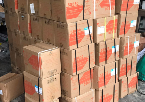 Keo silicone trung tính 300ml Baiyun SS850 - 4/4