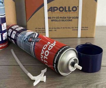 Keo bọt nở Apollo – Bám dính mạnh trên gỗ, bê tông, kim loại
