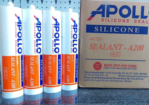 Keo Sillicone Apollo Sealant A200 phân phối chính hãng trên toàn quốc - 1/3