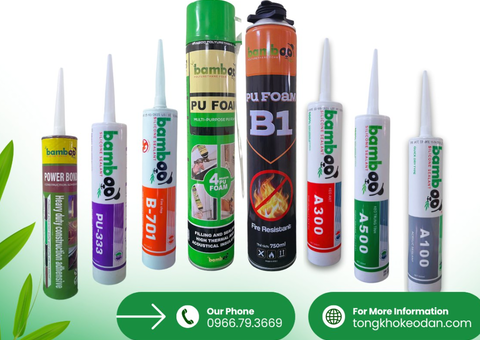 Chuyên cung cấp keo silicone Bamboo A500 chính hàng, giá tốt tại Hà Nội, Hồ Chí Minh, Hà Tĩnh - 6/6
