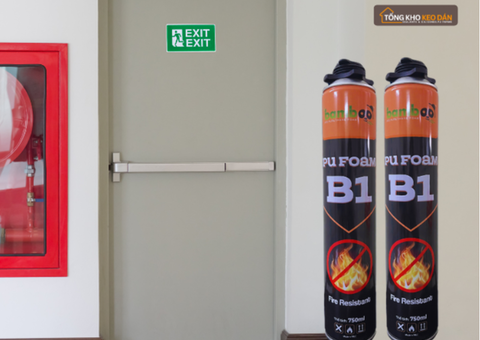 Bamboo PU Foam B1 – Keo bọt nở chống cháy, cách nhiệt hiệu quả - 2/4