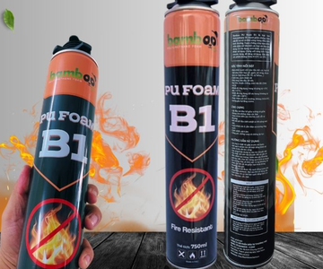 Bamboo PU Foam B1 – Keo bọt nở chống cháy, cách nhiệt hiệu quả