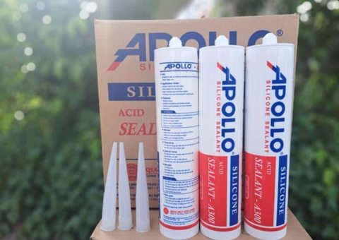 Apollo A300 – Keo silicone chuyên dụng cho kính, bám dính vượt trội - 1/3