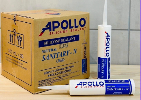 Keo silicone Apollo Sanitary N – Chống nấm mốc hiệu quả, bền đẹp lâu dài - 1/3