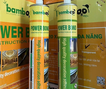 Cung cấp keo dán đa năng dùng trong nội thất Bamboo Power Bond, luôn sẵn kho