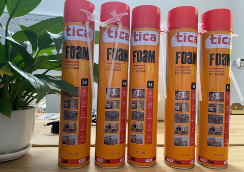 Keo bọt nở Tica PU Foam T2 – Lấp kín khe hở, cách âm và cách nhiệt hiệu quả - 2/2