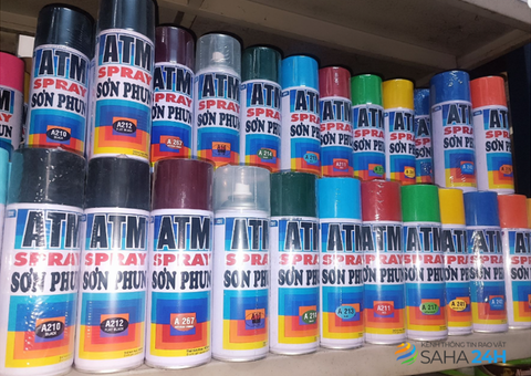 Sơn Xịt ATM – Đa Màu Sắc, Bám Dính Bền Lâu - 1/3