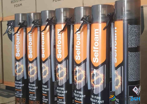 Keo bọt nở chống cháy Selfoam B1 750ml – Giải pháp bịt kín an toàn, hiệu quả - 1/3