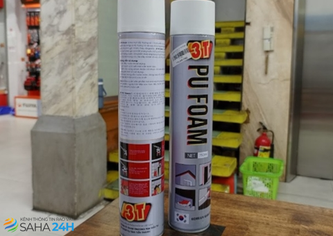 Keo bọt nở PU Foam 3T – Giải pháp trám kín, cách âm và giữ nhiệt tối ưu - 1/3