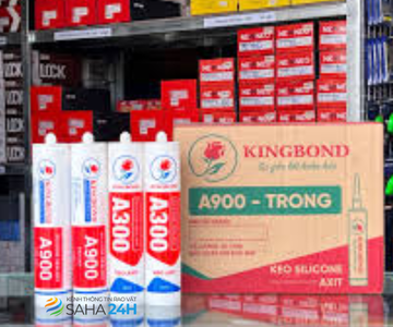 Keo Silicone Axit Kingbond A300 – Giải pháp trám kính và khung nhôm bền bỉ